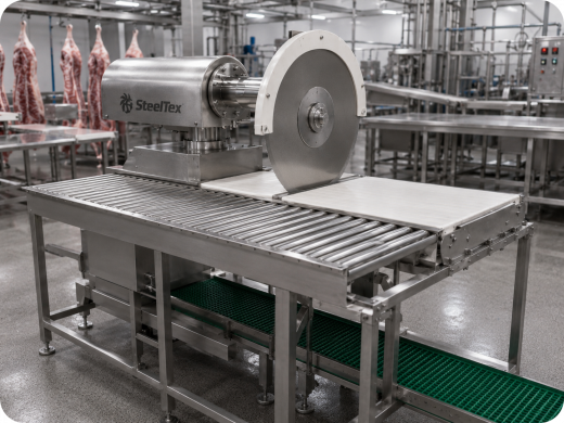 Производство полутуш свиных от SteelTex
